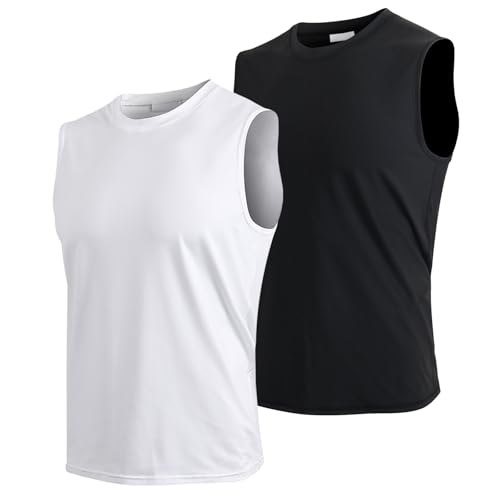 GarBull Herren Tank Top Ärmelloses Sport Muskelshirt Fitness Gym Training Unterhemd Atmungsaktive Bodybuilding Shirt von GarBull