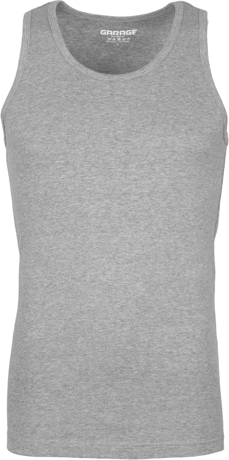 Garage Stretch Basic Singlet Grau - Größe XL von Garage