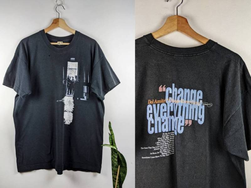 Vintage Del Amitri Merch 1991 Wechsel Everting Einzelstich Doppelseitig von GarageVintageClothes