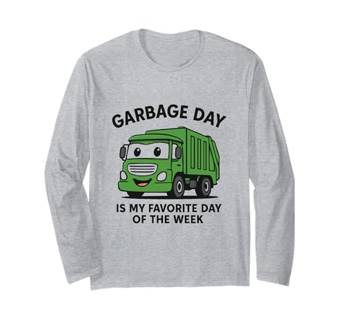 Garbage Day ist der beliebteste Müllwagen für Kinder, Jungen und Kleinkinder Langarmshirt Garbage Day ist der beliebteste Müllwagen für Kinder, Jungen und Kleinkinder Langarmshirt von Garbage Day Truck Truck Apparel For Boys Kids