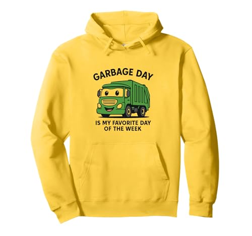 Garbage Day ist der beliebteste Müllwagen für Kinder, Jungen und Kleinkinder Pullover Hoodie von Garbage Day Truck Truck Apparel For Boys Kids