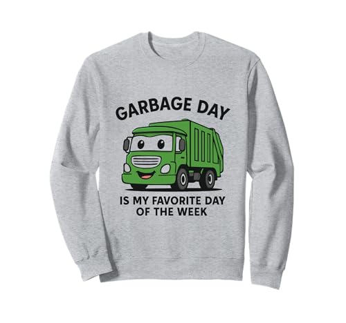 Garbage Day ist der beliebteste Müllwagen für Kinder, Jungen und Kleinkinder Sweatshirt Garbage Day ist der beliebteste Müllwagen für Kinder, Jungen und Kleinkinder Sweatshirt von Garbage Day Truck Truck Apparel For Boys Kids