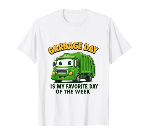 Garbage Day ist der beliebteste Müllwagen für Kinder, Jungen und Kleinkinder T-Shirt Garbage Day ist der beliebteste Müllwagen für Kinder, Jungen und Kleinkinder T-Shirt von Garbage Day Truck Truck Apparel For Boys Kids