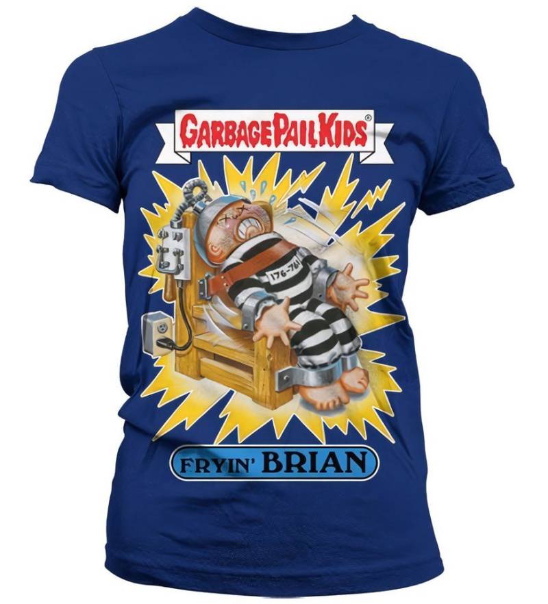 Garbage Pail Kids T-Shirt Fryin' Brian Girly T-Shirt von Garbage Pail Kids