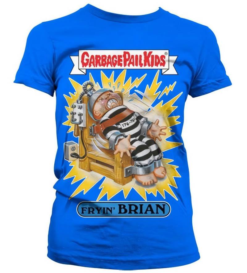 Garbage Pail Kids T-Shirt Fryin' Brian Girly T-Shirt von Garbage Pail Kids