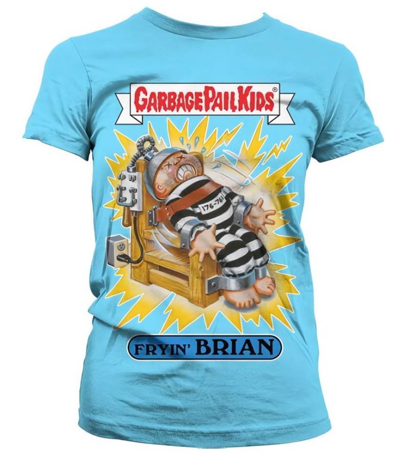 Garbage Pail Kids T-Shirt Fryin' Brian Girly T-Shirt von Garbage Pail Kids