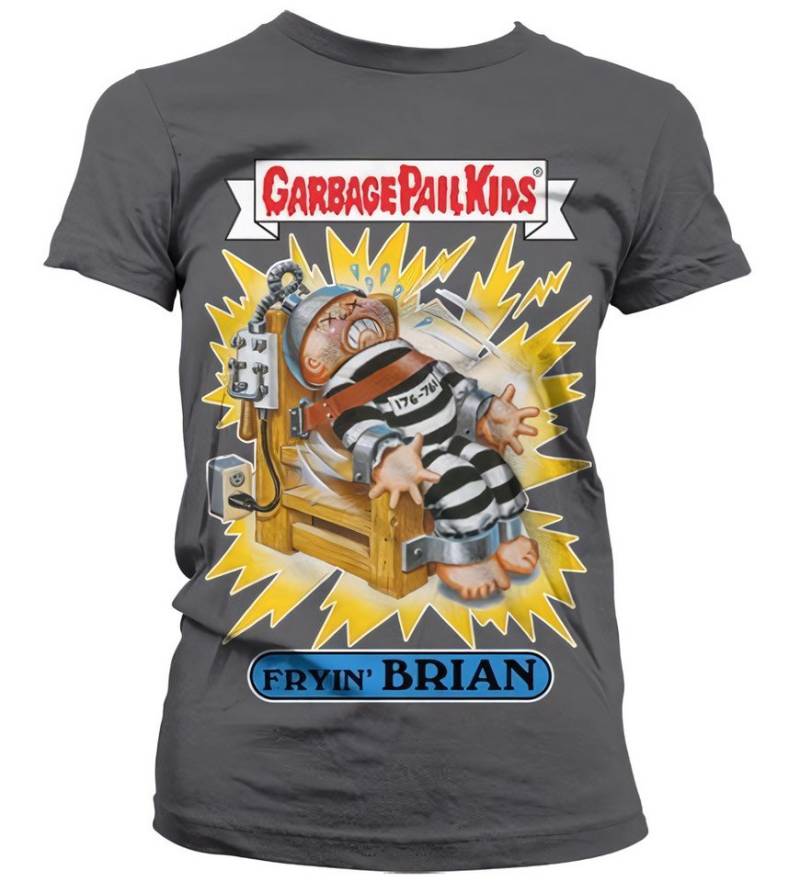 Garbage Pail Kids T-Shirt Fryin' Brian Girly T-Shirt von Garbage Pail Kids