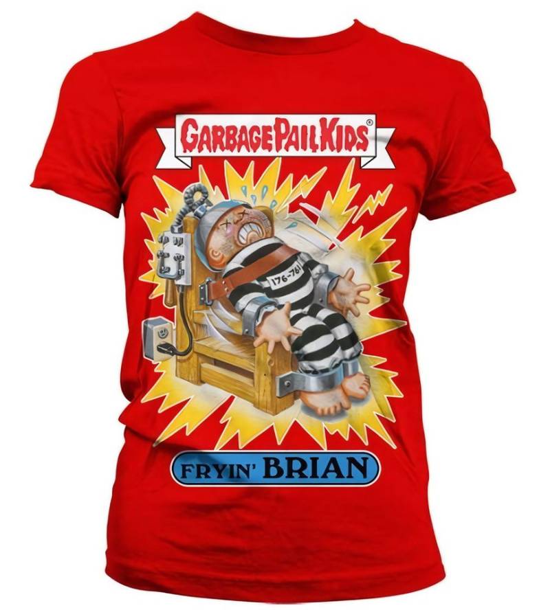 Garbage Pail Kids T-Shirt Fryin' Brian Girly T-Shirt von Garbage Pail Kids