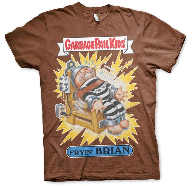 Garbage Pail Kids T-Shirt Fryin' Brian T-Shirt von Garbage Pail Kids