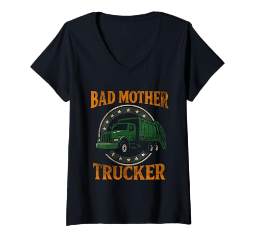 Damen Müllwagen Fahrer Sanitärarbeiter Abfallwirtschaft T-Shirt mit V-Ausschnitt Damen Müllwagen Fahrer Sanitärarbeiter Abfallwirtschaft T-Shirt mit V-Ausschnitt von Garbage Truck Driver Gifts