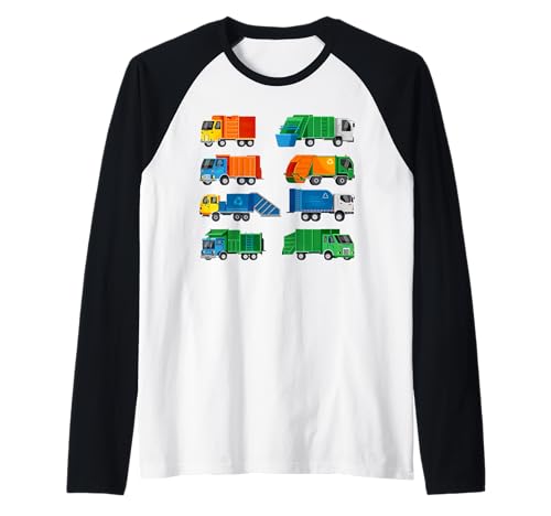 Müllwagen Mülltrennung Kostüm Kinder Kleinkind Raglan Müllwagen Mülltrennung Kostüm Kinder Kleinkind Raglan von Garbage Truck Recycling Day Trash Waste Separation