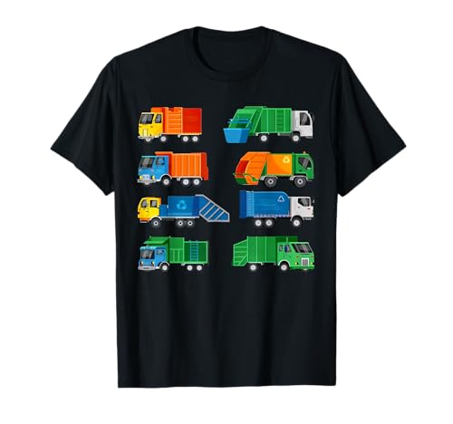 Müllwagen Mülltrennung Kostüm Kinder Kleinkind T-Shirt Müllwagen Mülltrennung Kostüm Kinder Kleinkind T-Shirt von Garbage Truck Recycling Day Trash Waste Separation