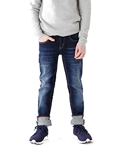 Garcia Kids Jungen Super Slim waist Jeans 320, Blau (Deep Blue 3262), 146 von Garcia