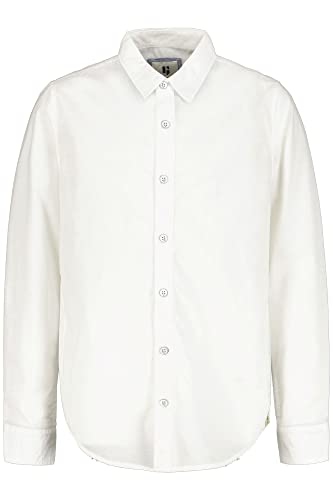 Garcia Kids Jungen Shirt Long Sleeve Hemd, Off White, 140/146 von GARCIA DE LA CRUZ