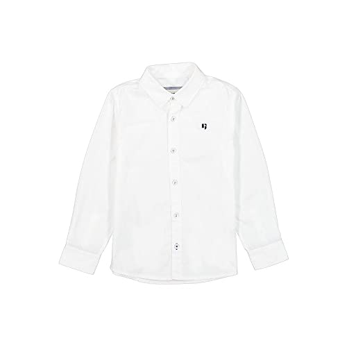 Garcia Kids Jungen Shirt Long Sleeve Hemd, White, 128/134 von Garcia Kids