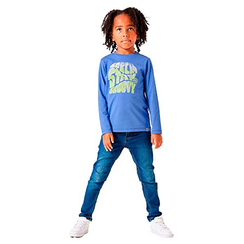 Garcia Kids Jungen Short Sleeve T-Shirt, Blue Bird, 116/122 von Garcia Kids