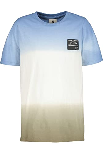 Garcia Kids Jungen Short Sleeve T-Shirt, Canal Blue, 128/134 von Garcia Kids