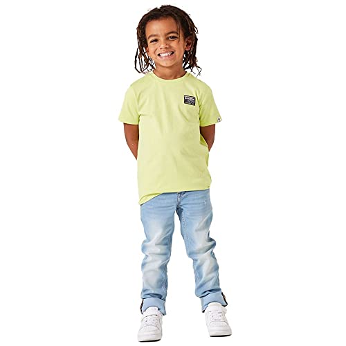 Garcia Kids Jungen Short Sleeve T-Shirt, Lemon Yellow, 116/122 von GARCIA DE LA CRUZ