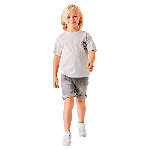 Garcia Kids Jungen Short Sleeve T-Shirt, Off White, 116/122 von GARCIA DE LA CRUZ