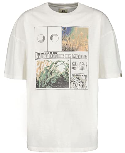 Garcia Kids Jungen Short Sleeve T-Shirt, Off White, 128/134 von GARCIA DE LA CRUZ