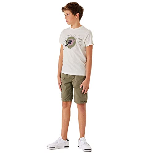 Garcia Kids Jungen Short Sleeve T-Shirt, Off White, 128/134 von Garcia Kids