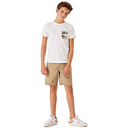 Garcia Kids Jungen Short Sleeve T-Shirt, Off White, 152/158 von Garcia Kids