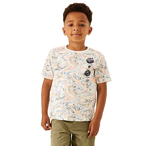 Garcia Kids Jungen Short Sleeve T-Shirt, Off White, 92/98 von Garcia Kids