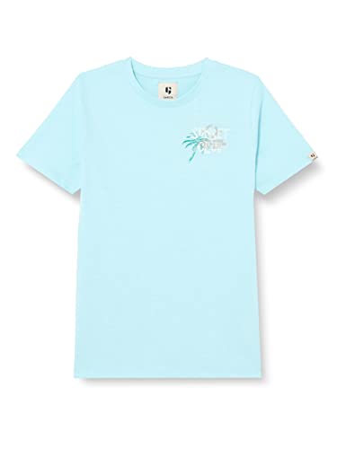 Garcia Kids Jungen Short Sleeve T-Shirt, Sky Blue, 140/146 von GARCIA DE LA CRUZ