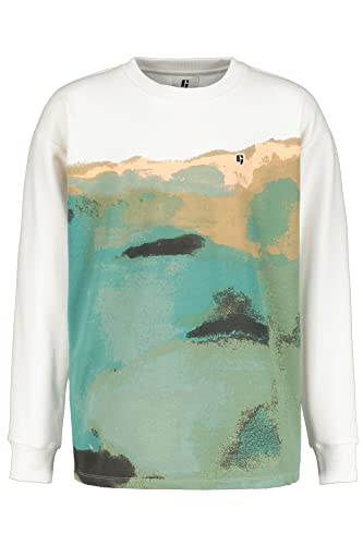 Garcia Kids Jungen Sweater Sweatshirt, Off White, 140/146 von Garcia Kids