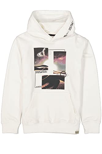 Garcia Kids Jungen Sweater Sweatshirt, Off White, 140/146 von Garcia Kids