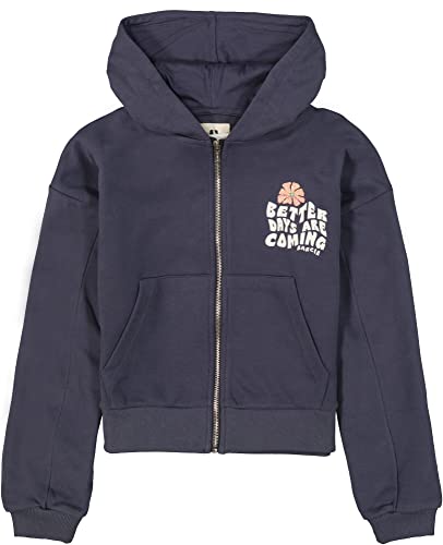 Garcia Kids Mädchen Cardigan Sweat Sweatshirt, Blue Heather, 128/134 von Garcia Kids