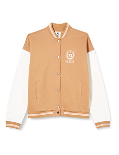 Garcia Kids Mädchen Colbert + Gilet College-Jacke, Sandy Desert, 128/134 von GARCIA