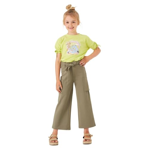 Garcia Kids Mädchen Pants Non Denim, Stormy Army, 122 cm von Garcia Kids