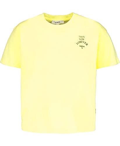 Garcia Kids Mädchen Short Sleeve T-Shirt, Fresh Lemon, 128/134 von GARCIA DE LA CRUZ