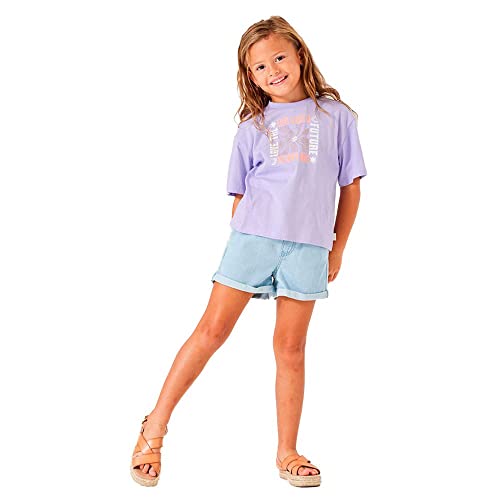Garcia Kids Mädchen Short Sleeve T-Shirt, Light Lavender, 116/122 von Garcia Kids