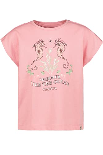 Garcia Kids Mädchen Short Sleeve T-Shirt, pink Beauty, 104/110 von Garcia Kids