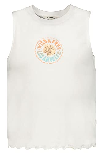 Garcia Kids Mädchen Singlet Trägershirt/Cami Shirt, Off White, 164/170 von Garcia Kids