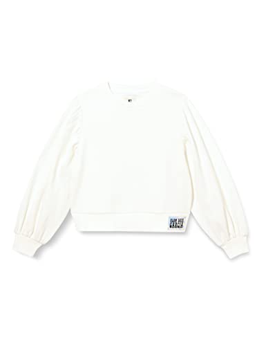 Garcia Kids Mädchen Sweater Sweatshirt, Off White, 140/146 von GARCIA DE LA CRUZ