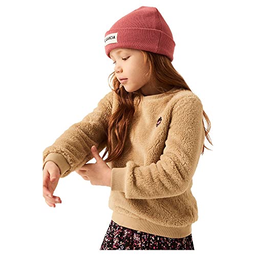 Garcia Kids Mädchen Sweater Sweatshirt, Safari, 104/110 von GARCIA DE LA CRUZ