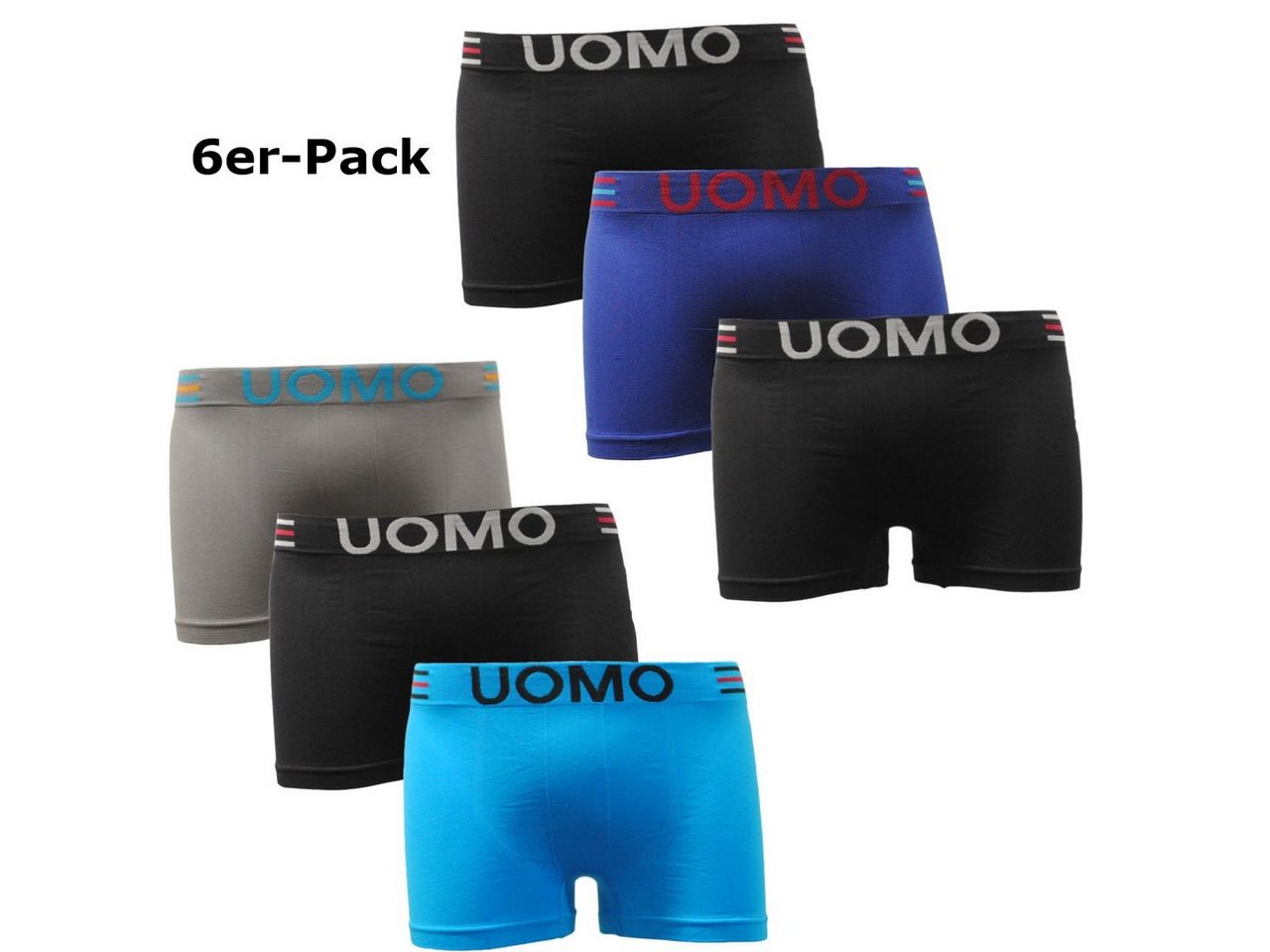 Garcia Pescara Boxershorts Herren Uomo 1 Boxershorts Seamless S22 Boxers Trunks aus Polyamid (6-St) elastisch von Garcia Pescara