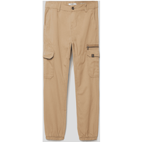 Garcia Cargohose aus Baumwolle in Beige Melange, Größe 146 von Garcia