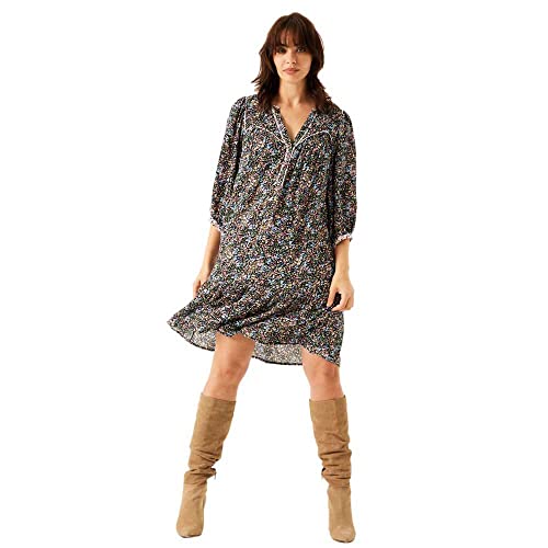 Garcia Damen C30080_Ladies Dress Kleid, Black, M von GARCIA