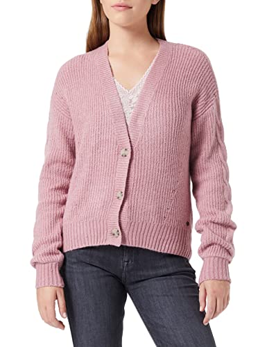 Garcia Damen Cardigan Knit Strickjacke, Nostalgia Rose, M von GARCIA DE LA CRUZ