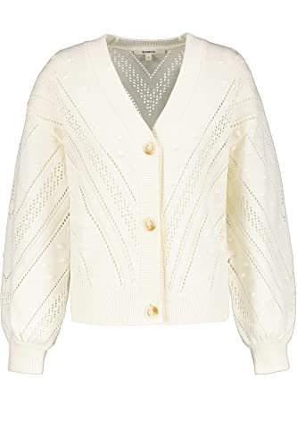 Garcia Damen Cardigan Knit Strickjacke, Off White, L von Garcia