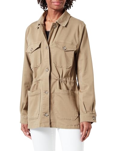 Garcia Damen Colbert + Gilet Jacke, Khaki, M, Garcia Damen Colbert + Gilet Jacke, Khaki, M, von GARCIA