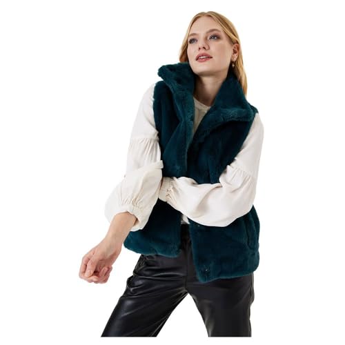 Garcia Damen Colbert + Gilet Mantel, Royal Petrol, M von Garcia