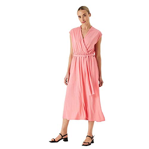 Garcia Damen Dress Kleid, Sunrise pink, L von Garcia