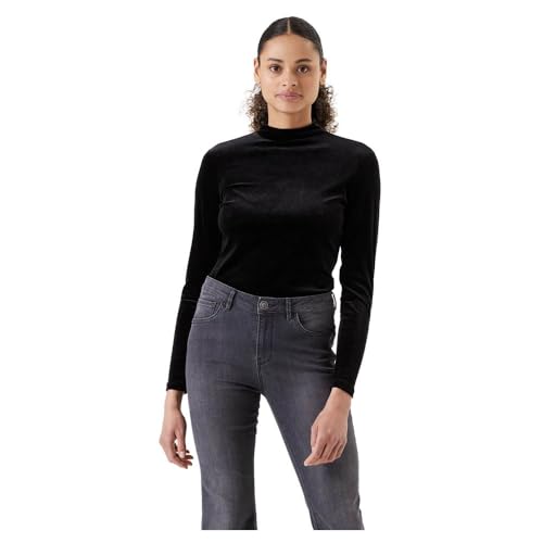 Garcia Damen Long Sleeve T-Shirt, Black, Small von Garcia