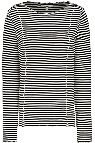 Garcia Damen Long Sleeve T-Shirt, Black, XL von Garcia