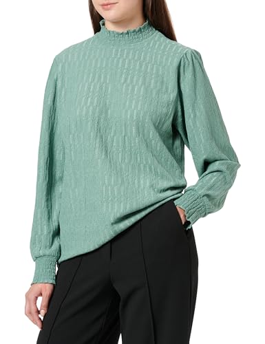 Garcia Damen Long Sleeve T-Shirt, Misty Fields, M von Garcia